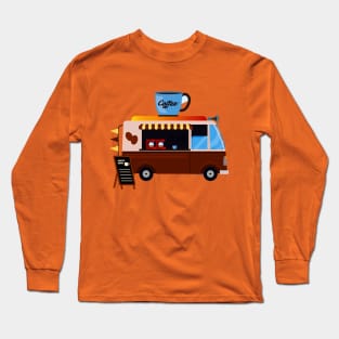 coffee shop offering van delivery Long Sleeve T-Shirt